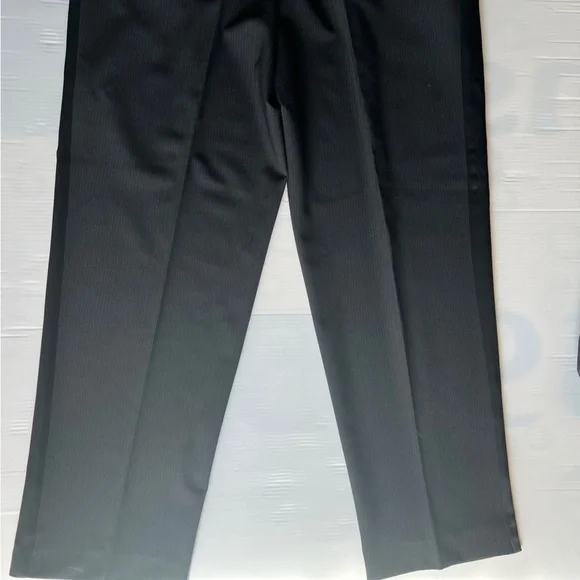 ZARA PINSTRIPE SUIT PANTS LIMITED EDITION BLACK SIZE 34  | 6770/023/800 - Picture 9 of 12